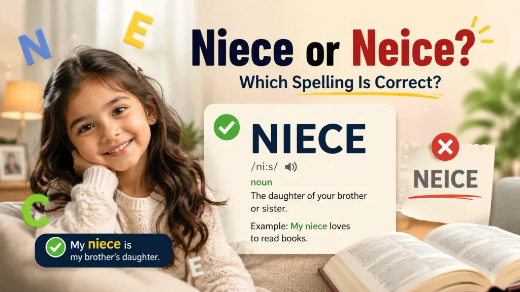 Niece or Neice