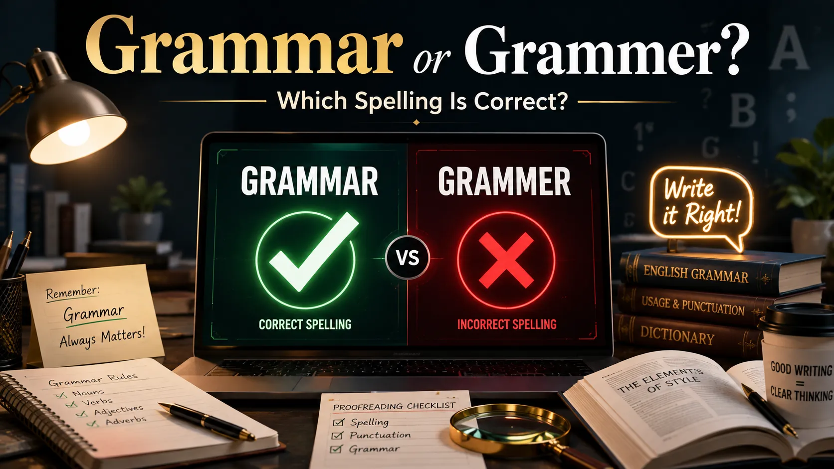 Grammar or Grammer