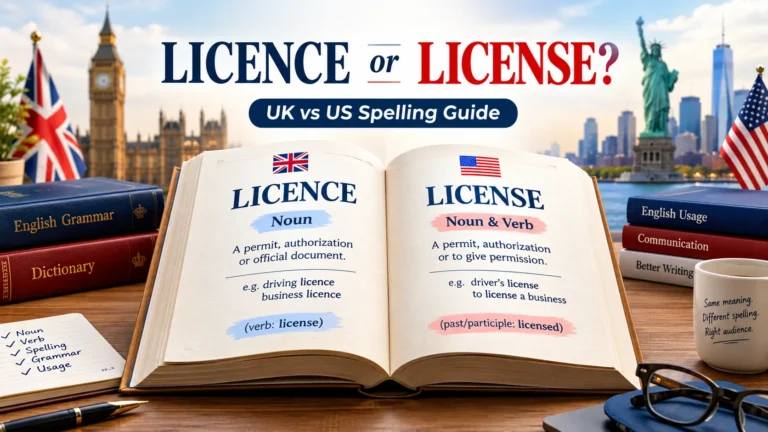 Licence or License