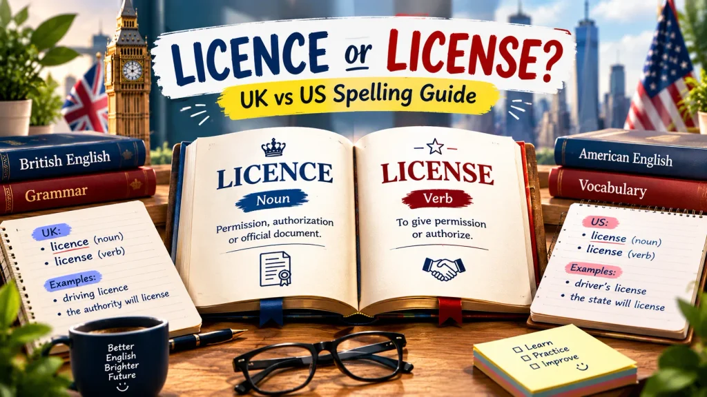 Licence or License