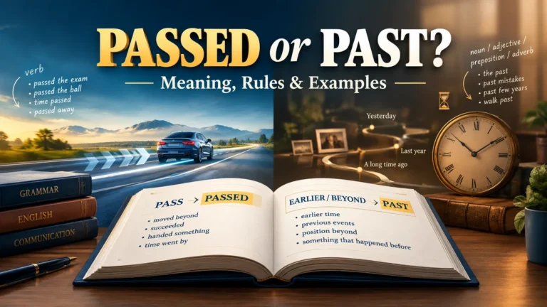PassedorPast