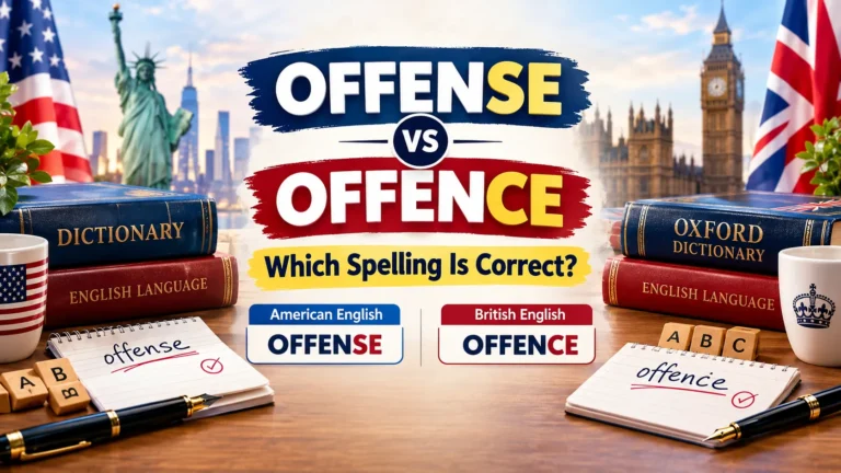 Offense or Offence