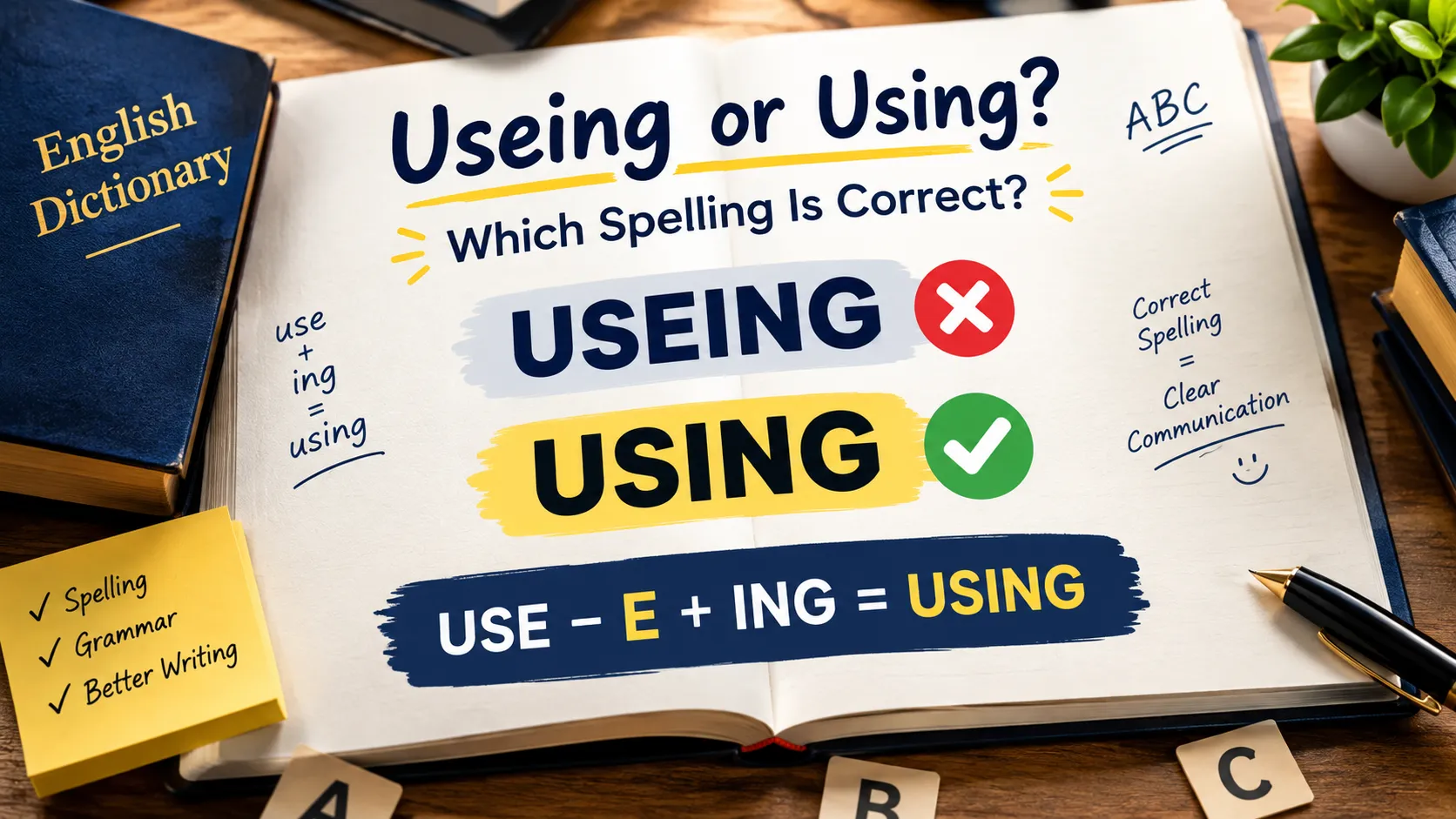 Useing or Using