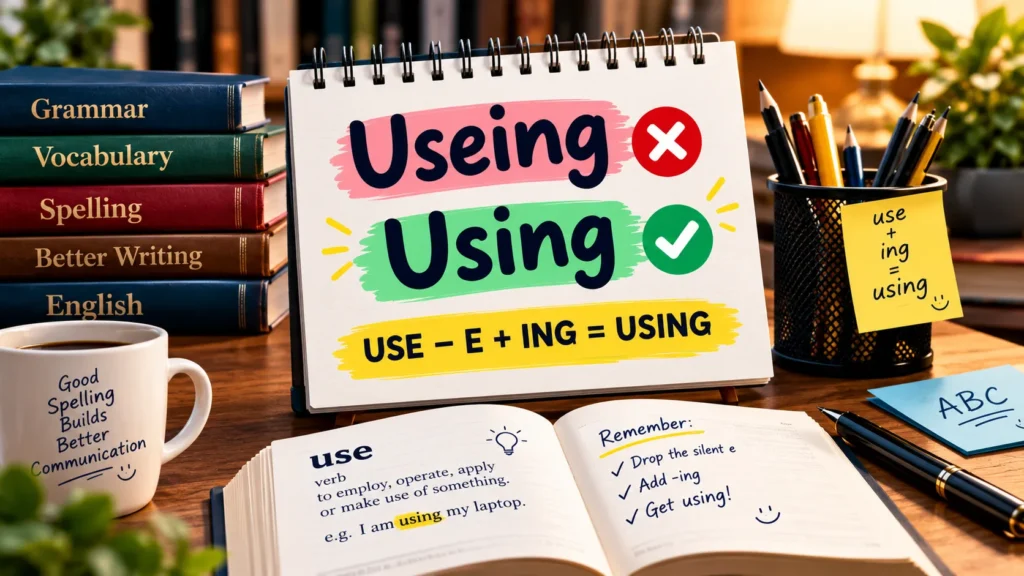 Useing or Using