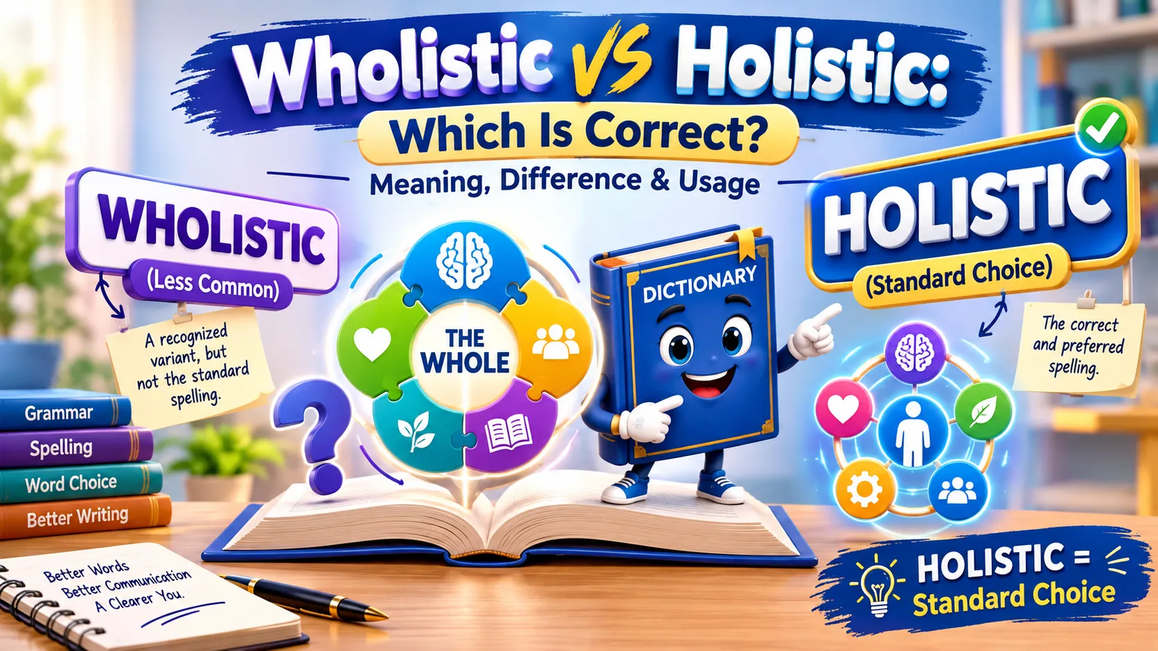 Wholistic vs Holistic