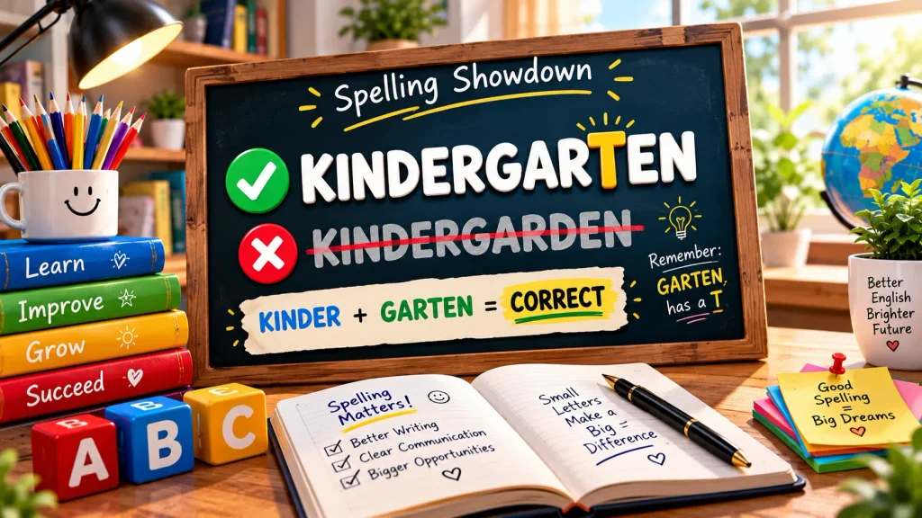 Kindergarten or Kindergarden