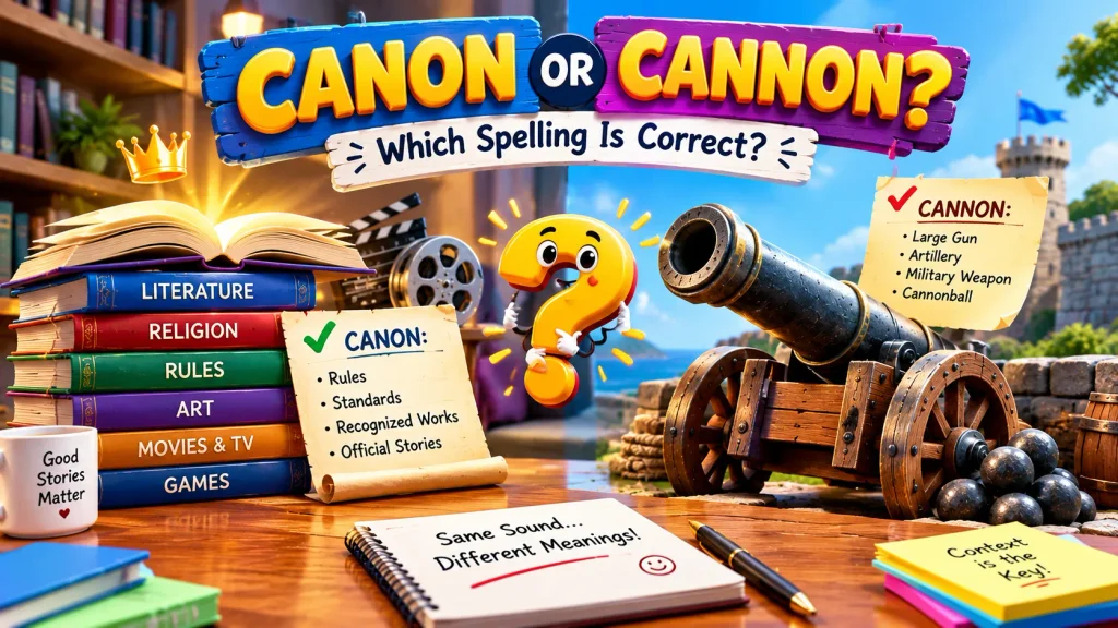 Canon or Cannon