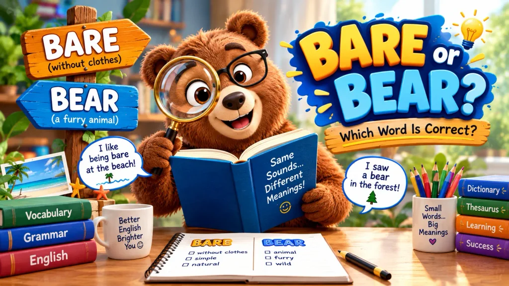 Bare or Bear