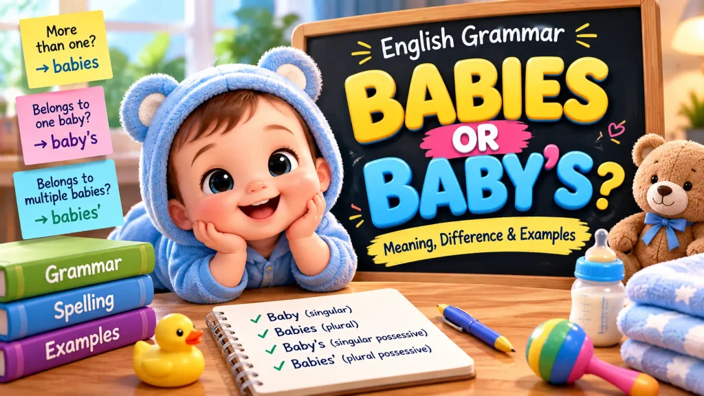 Babies or Baby’s
