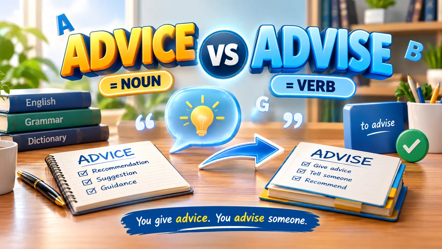 Advice or Advise