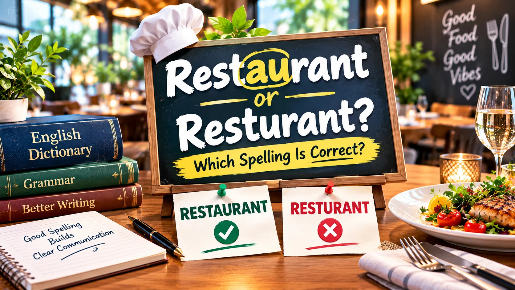 Restaurant or Resturant