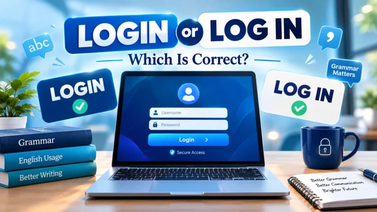 Login or Log In