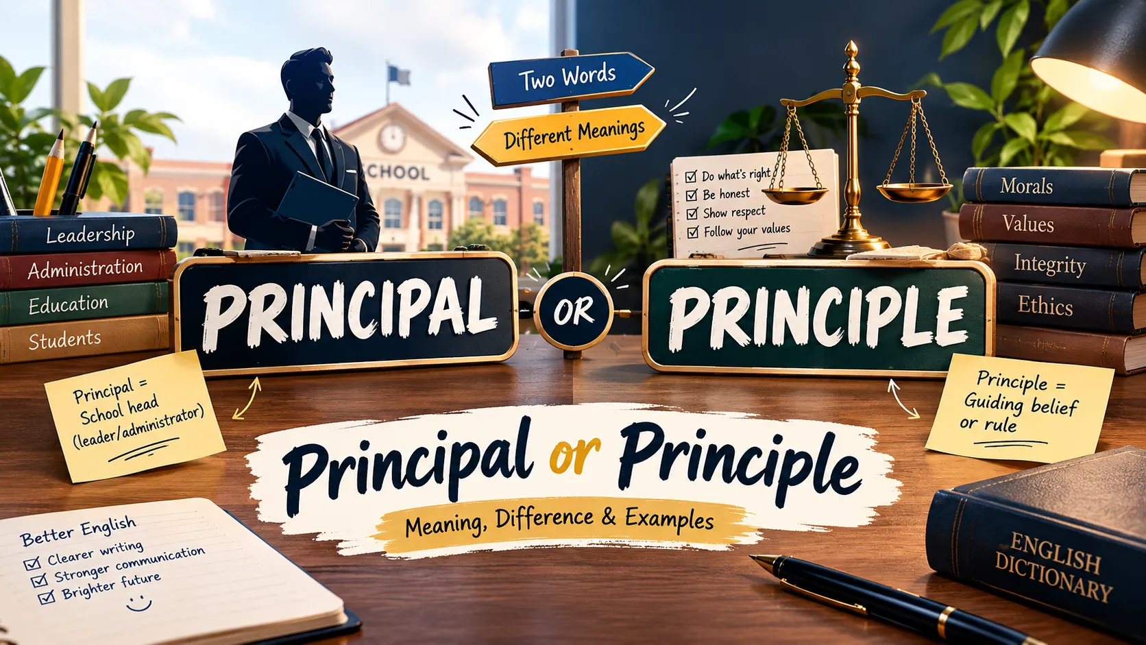 Principal or Principle