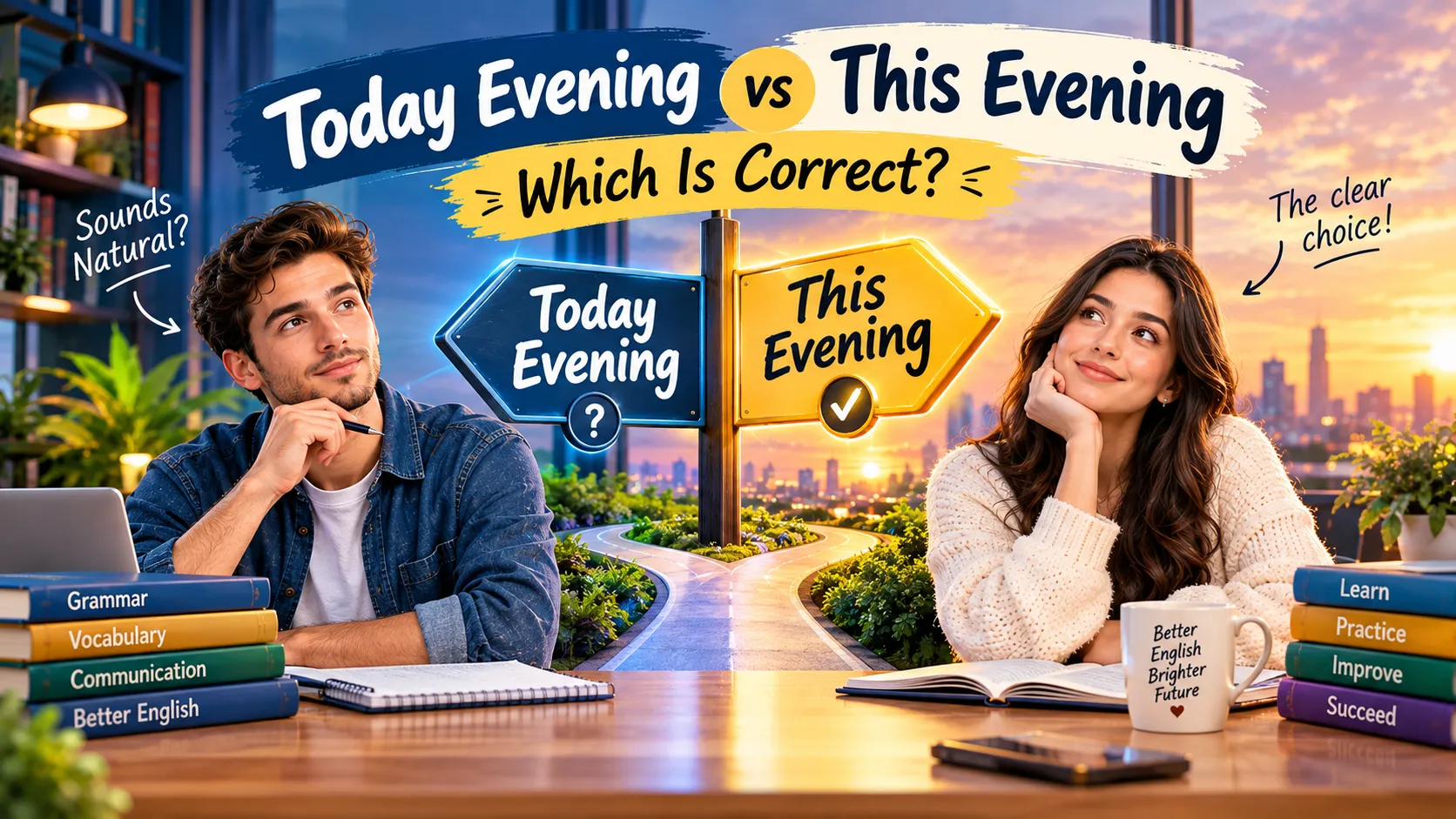 Today Evening vs This Evening