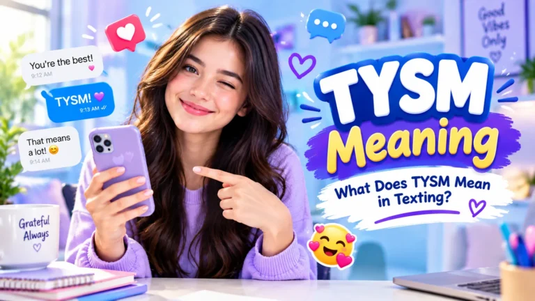 TYSM Meaning