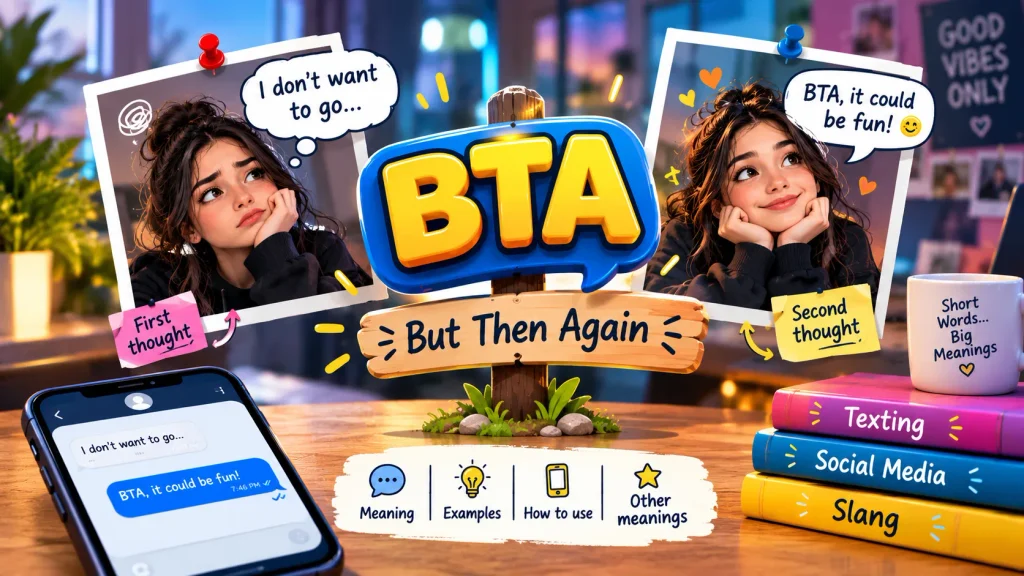 BTA Meaning in Slang
