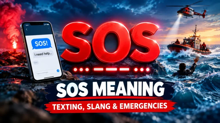 SOS Meaning