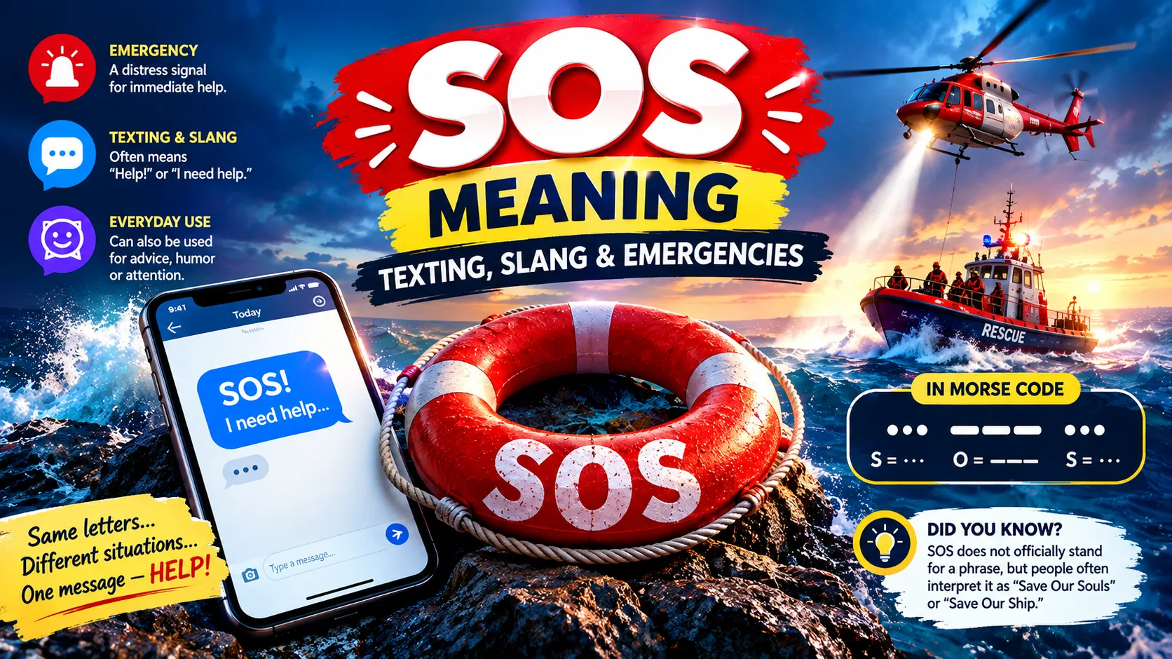SOS Meaning