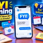 FYI Meaning