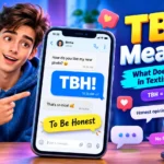 TBH Meaning