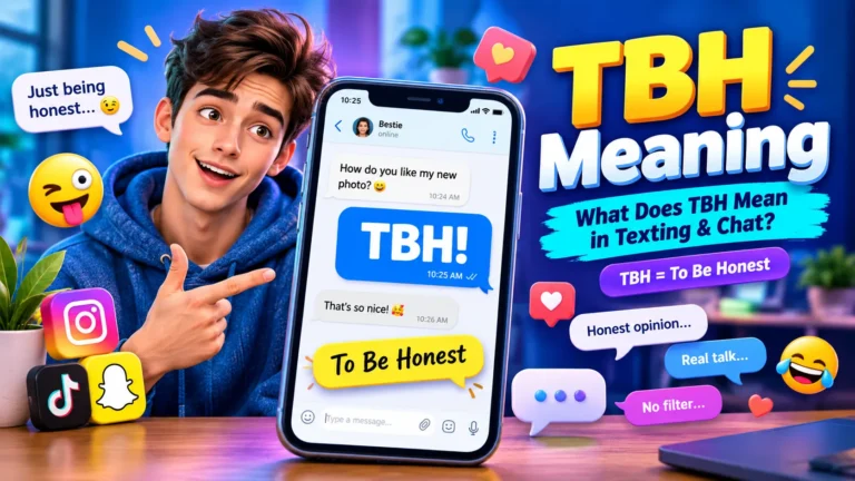 TBH Meaning