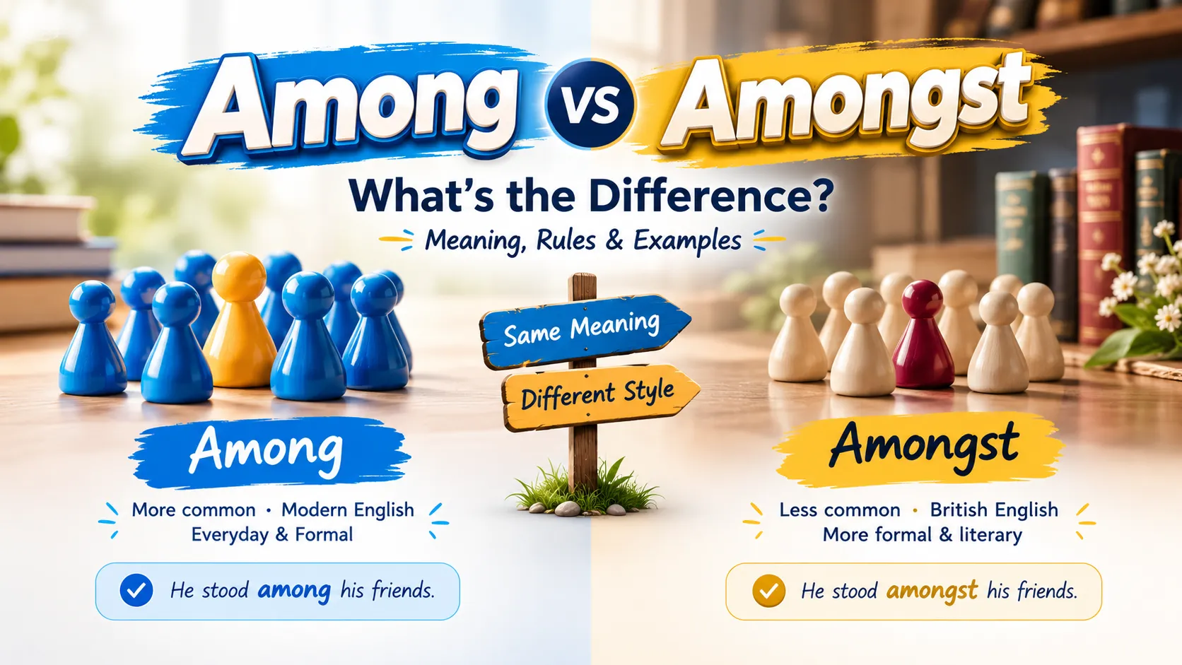 Among vs Amongst