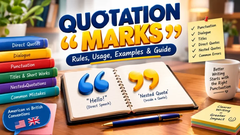 Quotation Marks Rules
