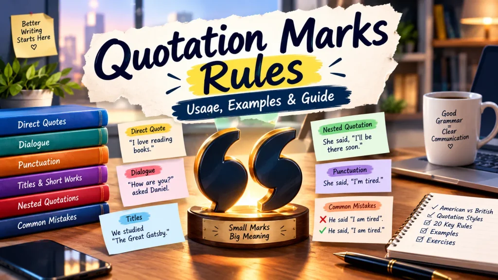 Quotation Marks Rules