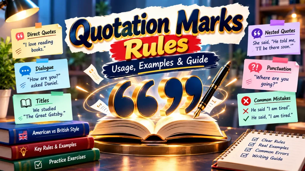 Quotation Marks Rules