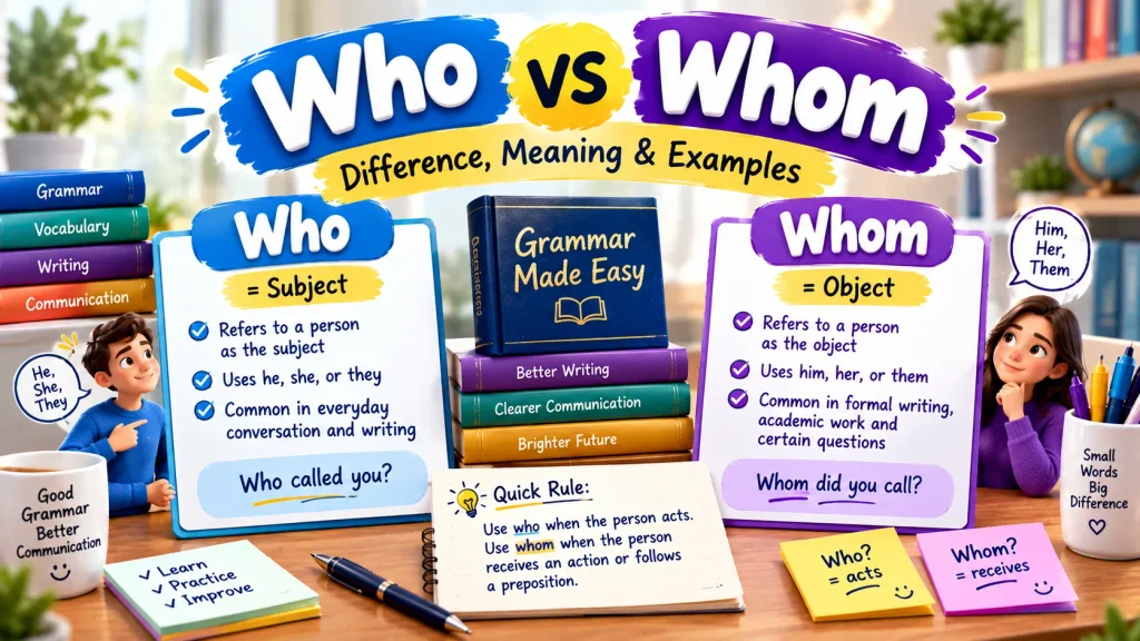 Who vs Whom