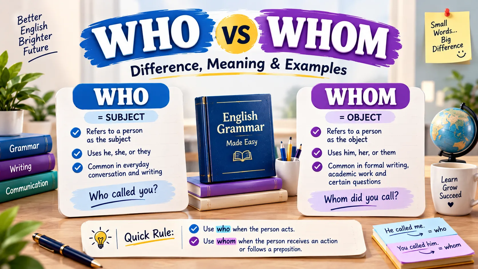 Who vs Whom