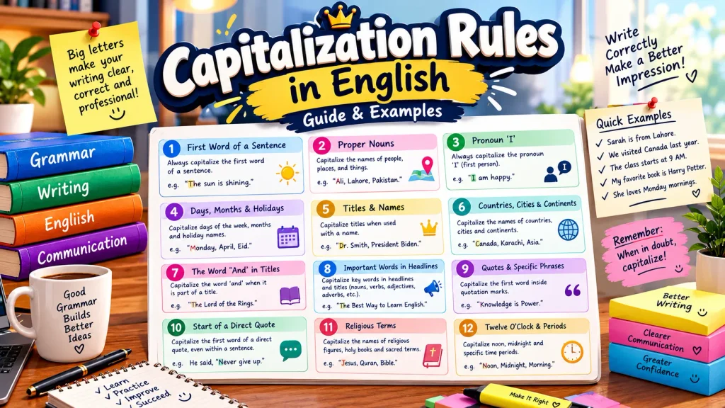 Capitalization Rules in English