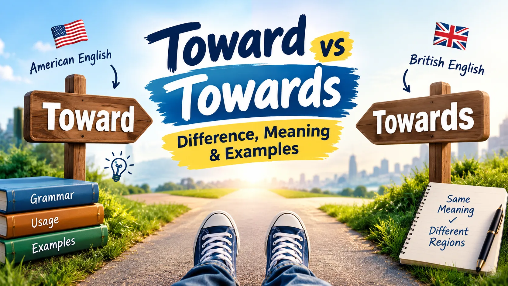 Toward vs Towards