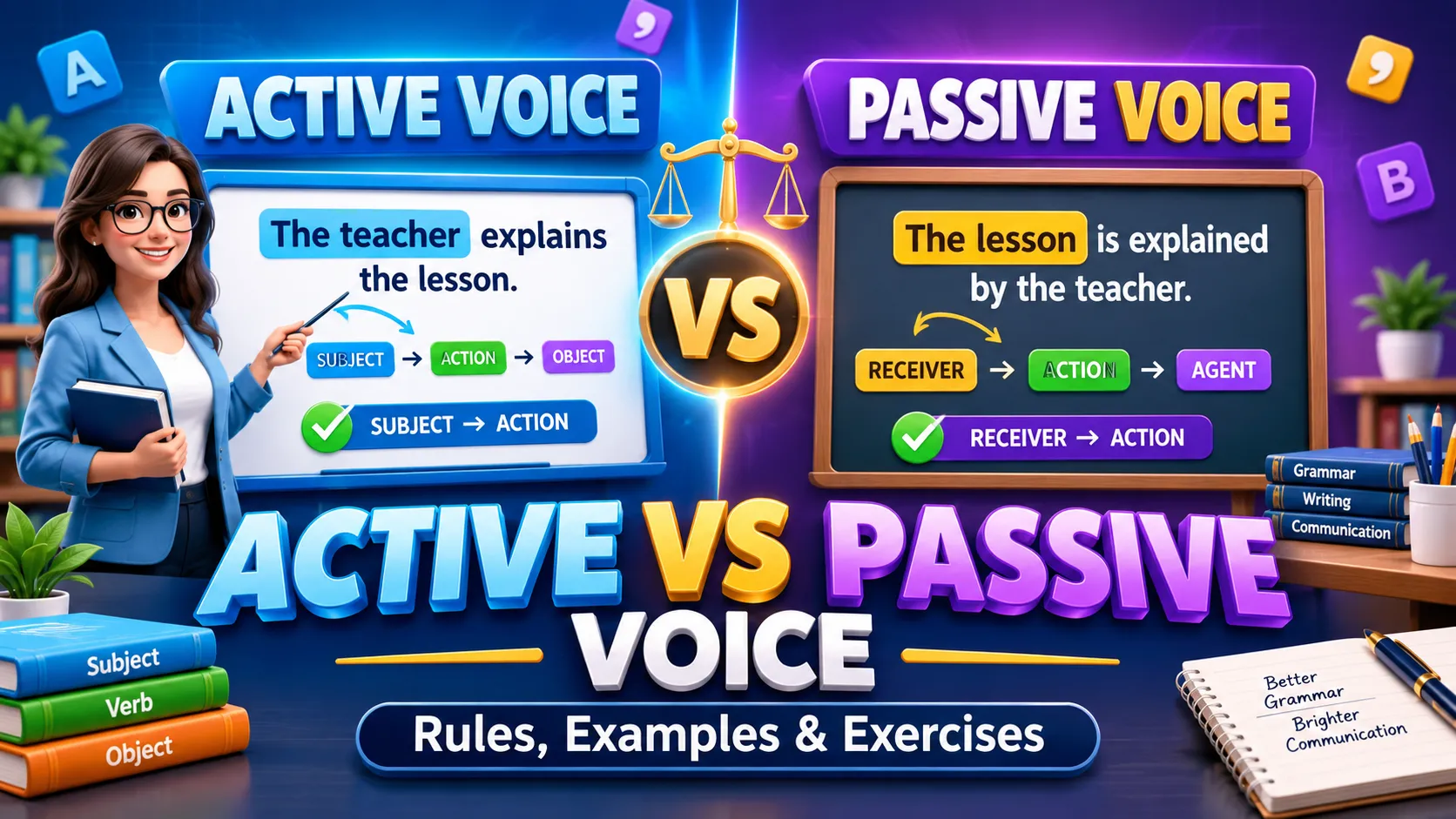 Active vs Passive Voice