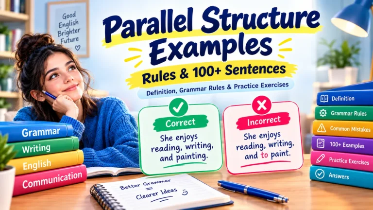 Parallel Structure Examples