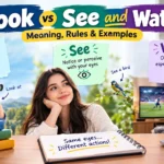 Look vs See and Watch