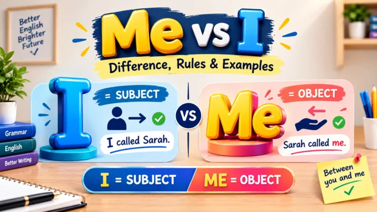 Me vs I