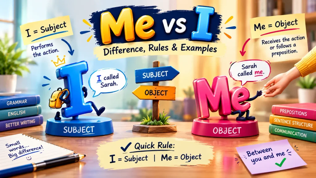 Me vs I