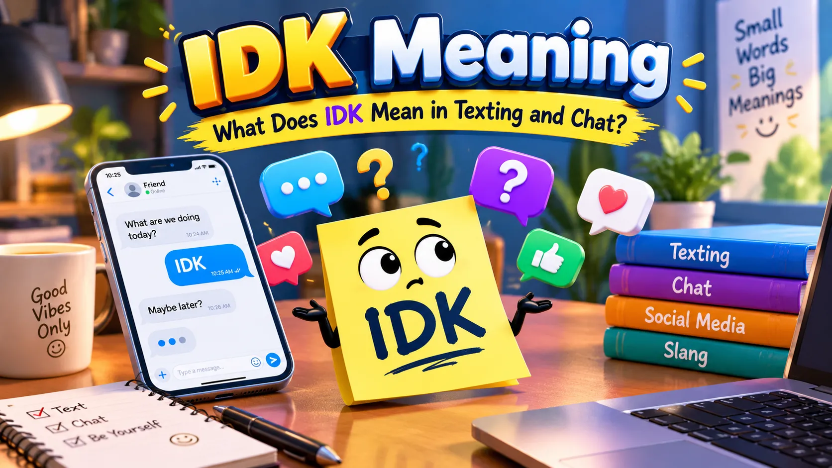 IDK Meaning