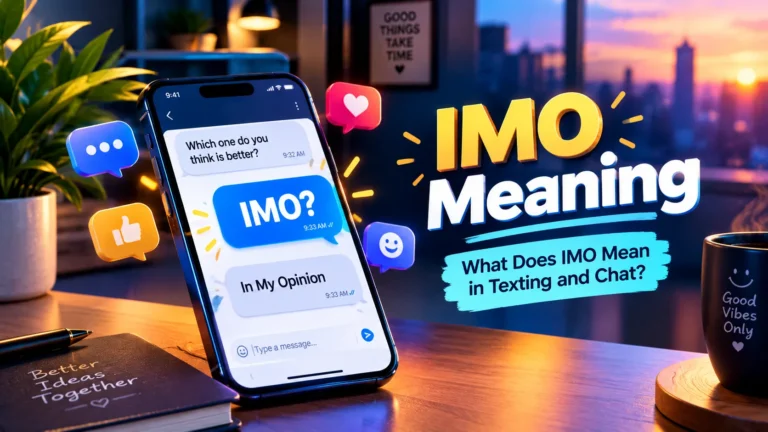 IMO Meaning