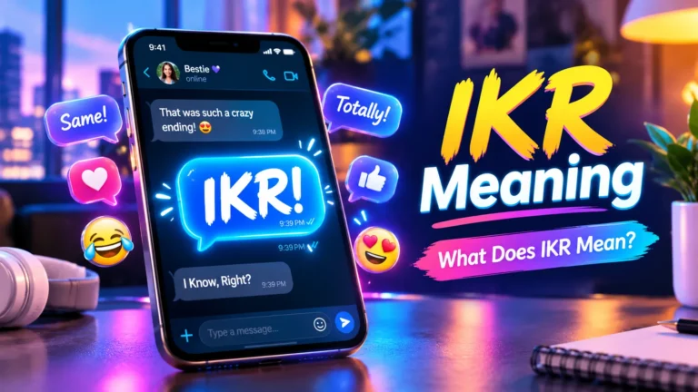 IKR Meaning