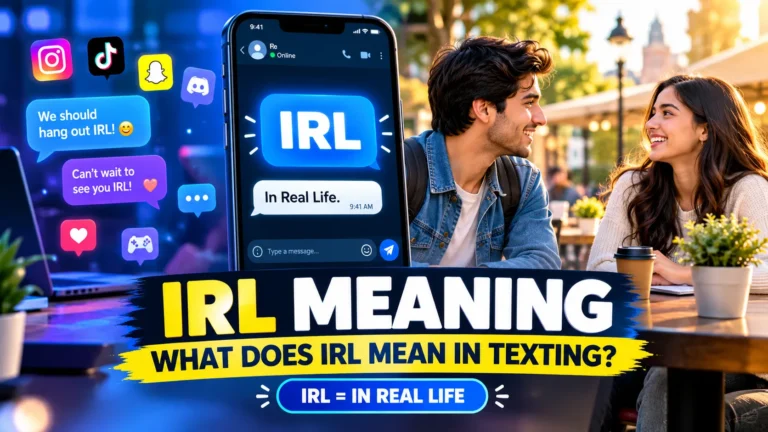 IRL Meaning