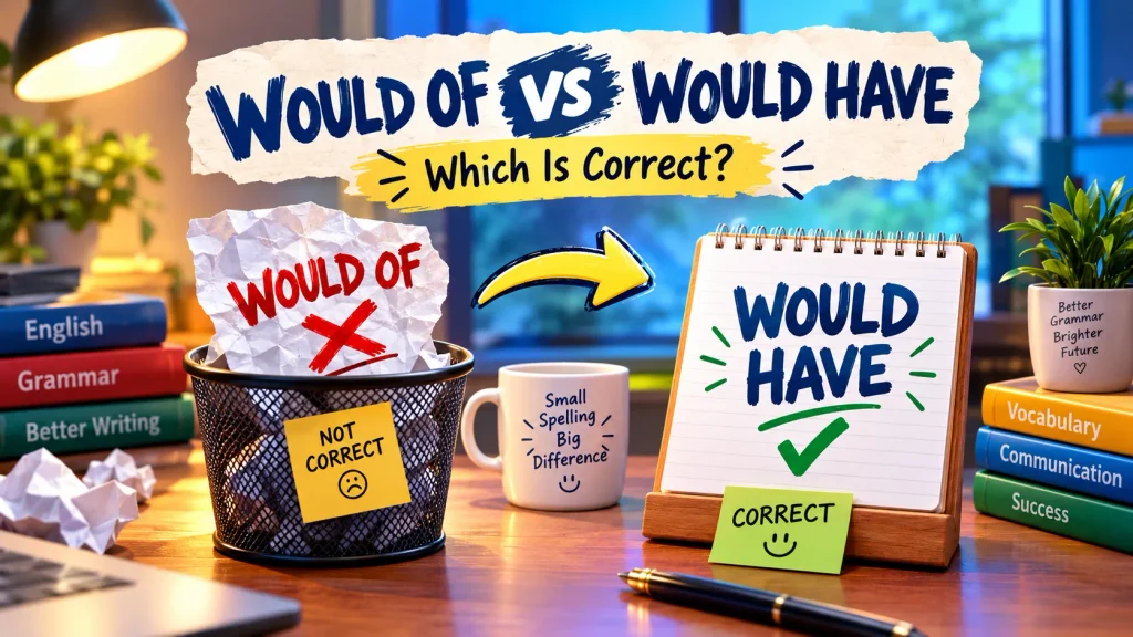 Would Of vs Would Have