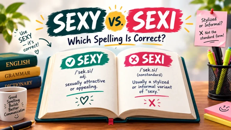 Sexy vs Sexi