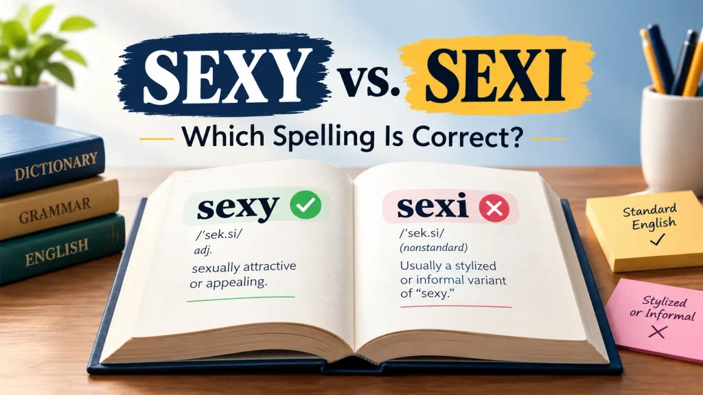 Sexy vs Sexi