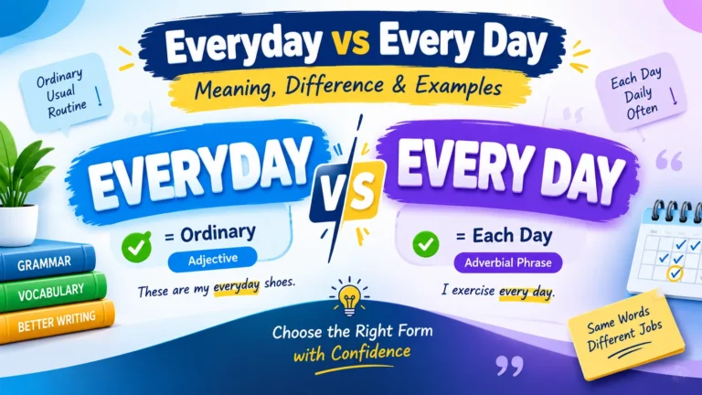 Everyday vs Every Day