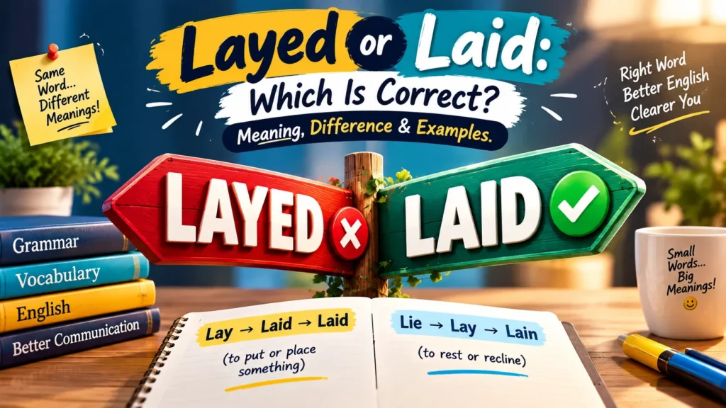 Layed or Laid