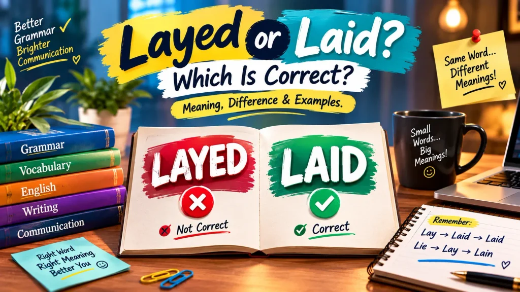 Layed or Laid