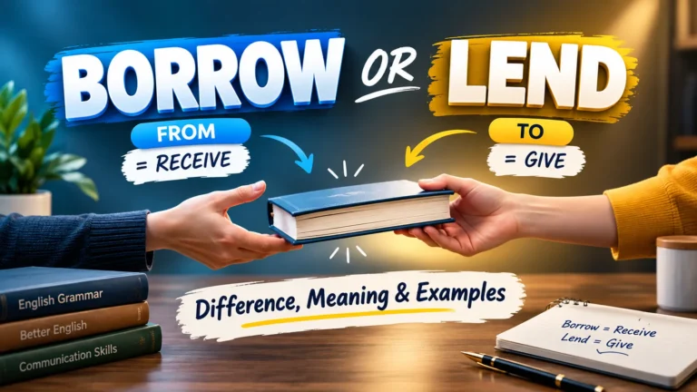 Borrow or Lend
