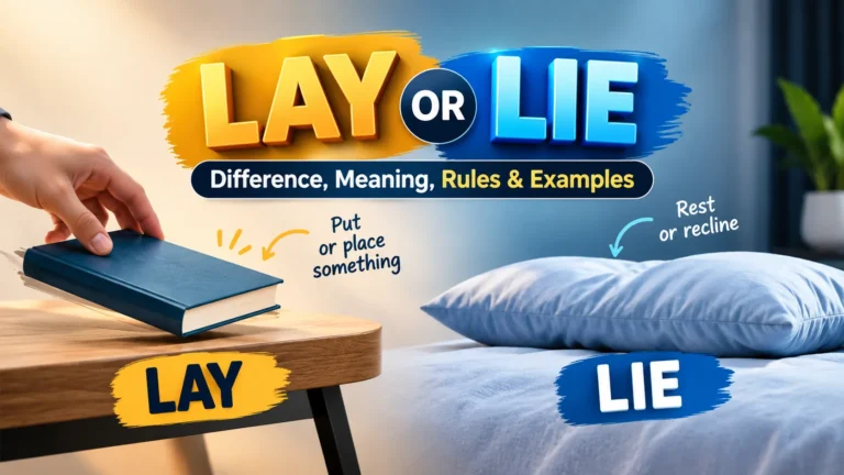 Lay or Lie